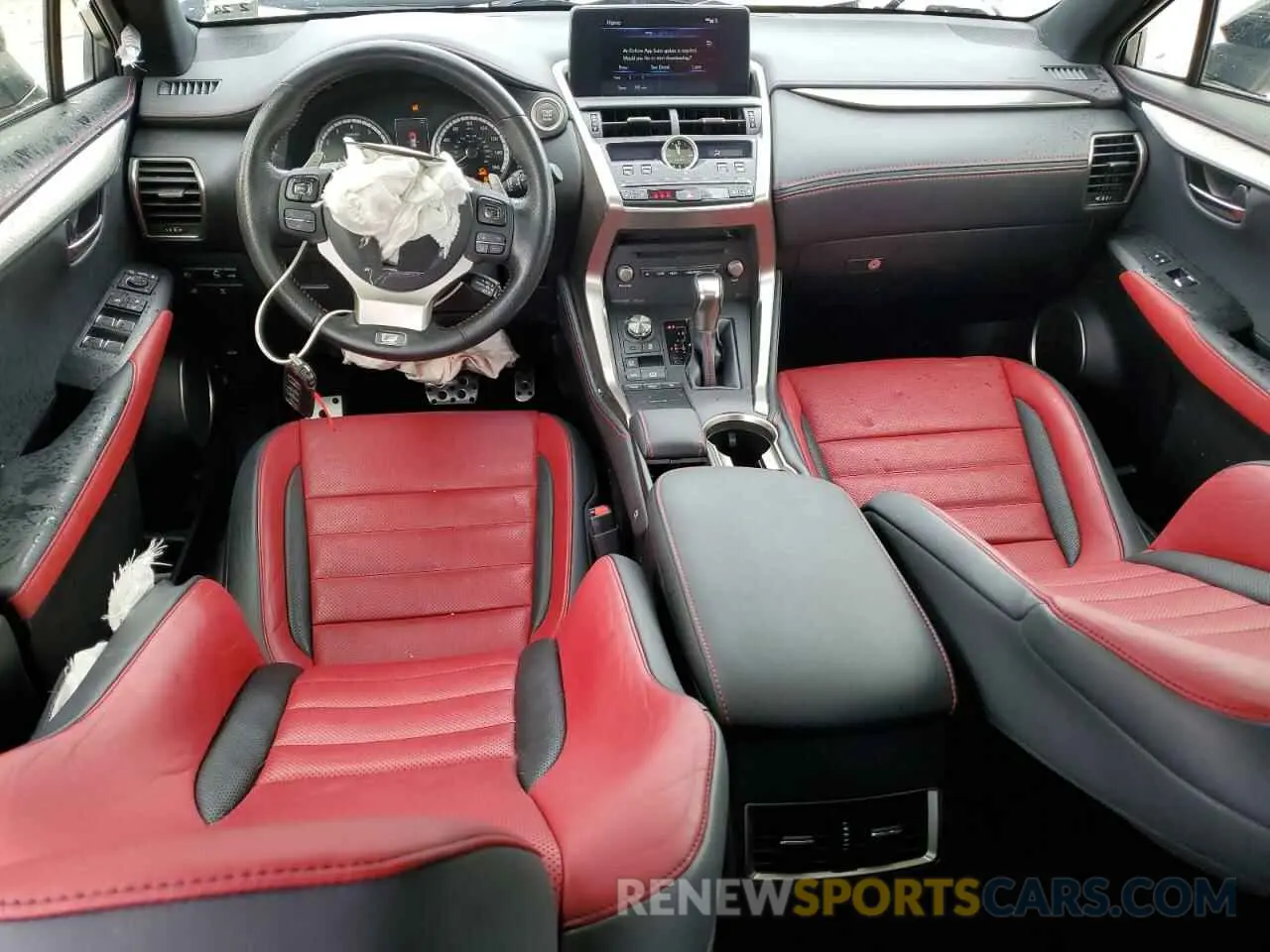8 fotografías del automóvil dañado JTJBARBZ3K2189396 LEXUS NX 2019