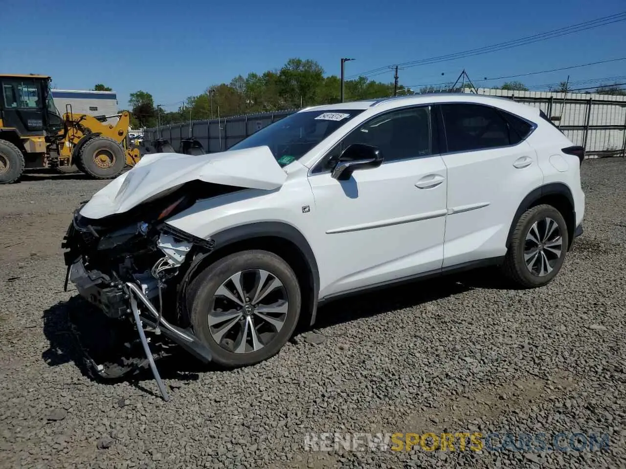 1 fotografías del automóvil dañado JTJBARBZ3K2192198 LEXUS NX 2019