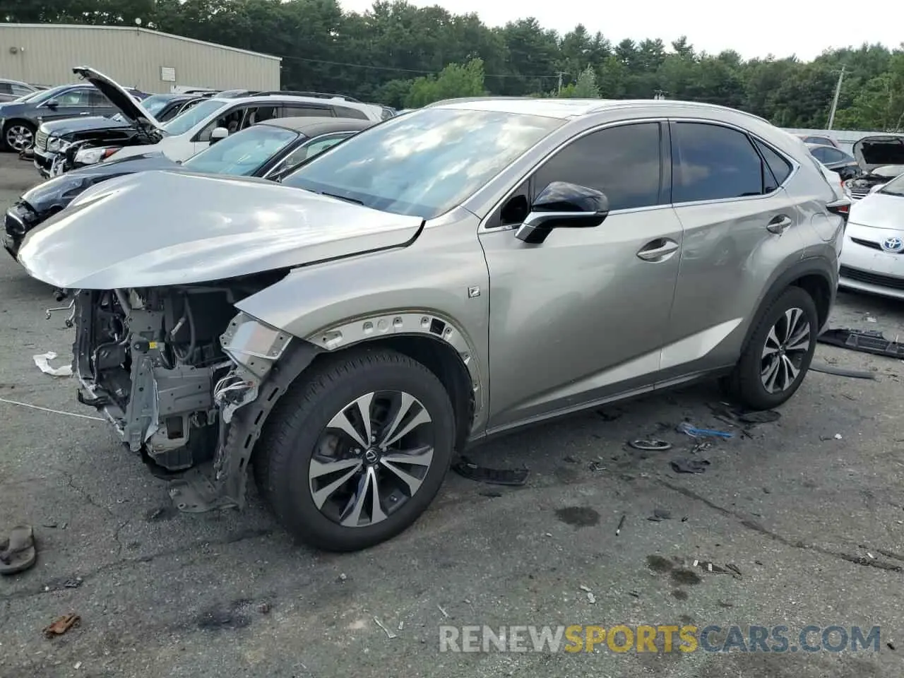1 fotografías del automóvil dañado JTJBARBZ3K2207136 LEXUS NX 2019