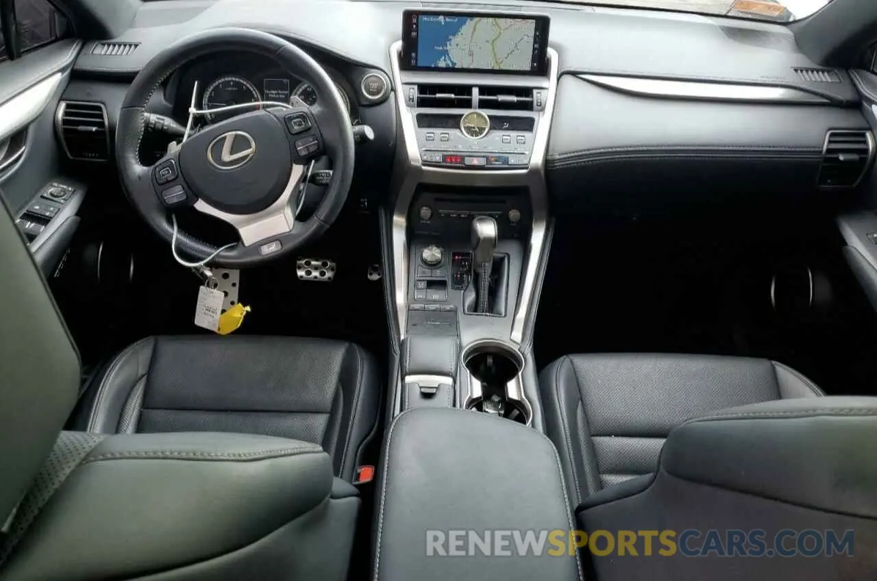 8 fotografías del automóvil dañado JTJBARBZ3K2207136 LEXUS NX 2019