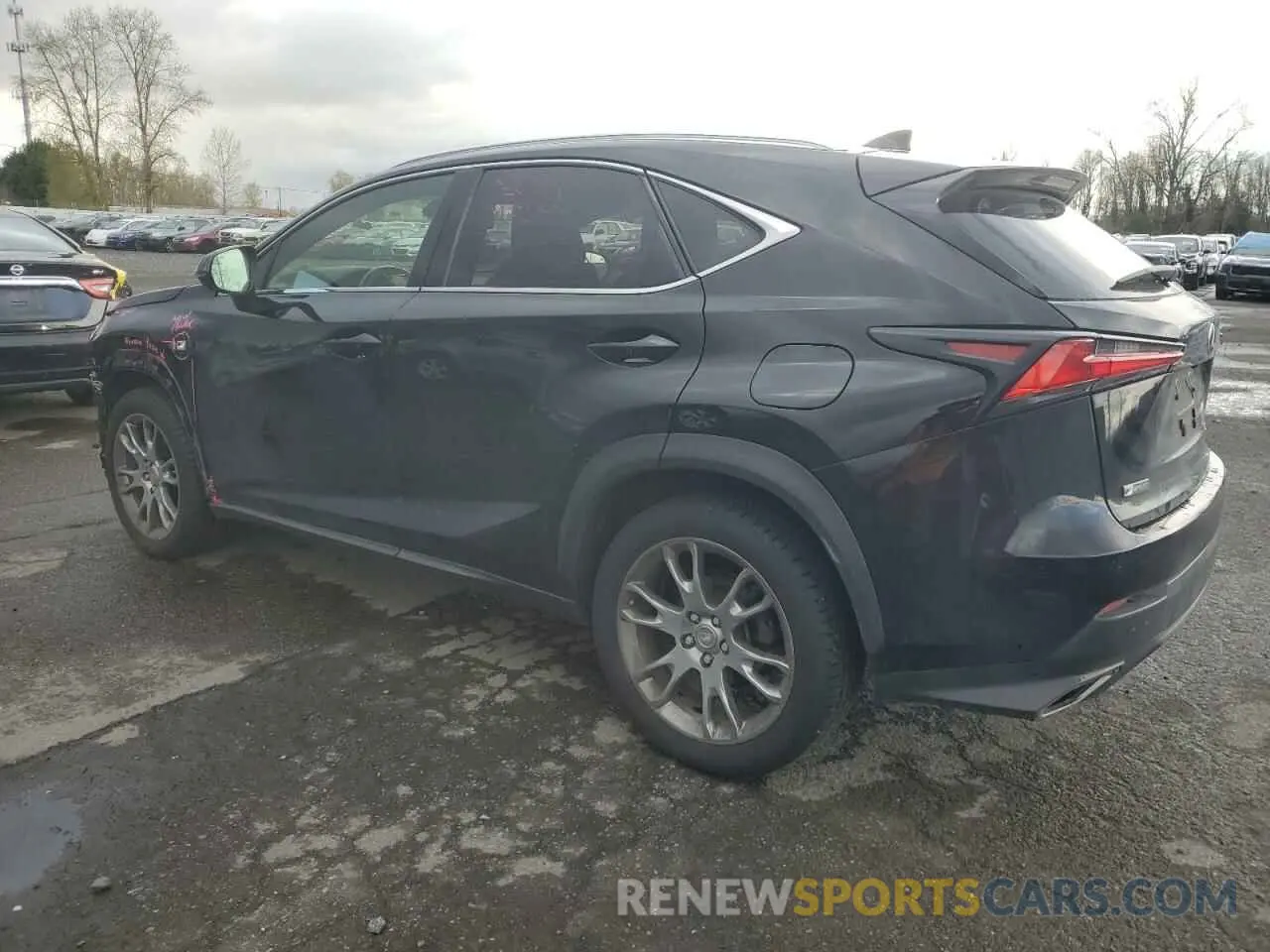 2 fotografías del automóvil dañado JTJBARBZ3K2211753 LEXUS NX 2019