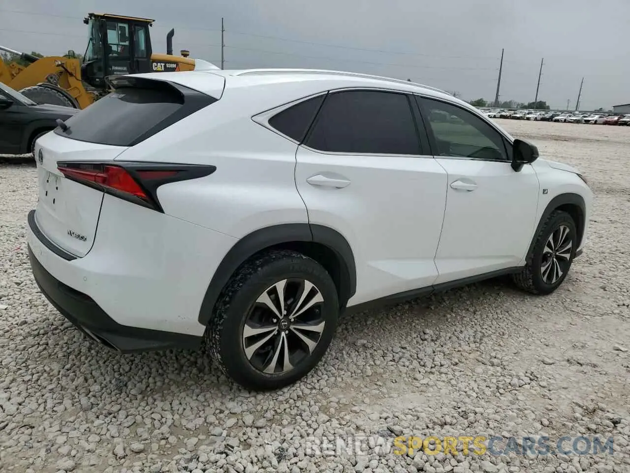 3 fotografías del automóvil dañado JTJBARBZ4K2186166 LEXUS NX 2019