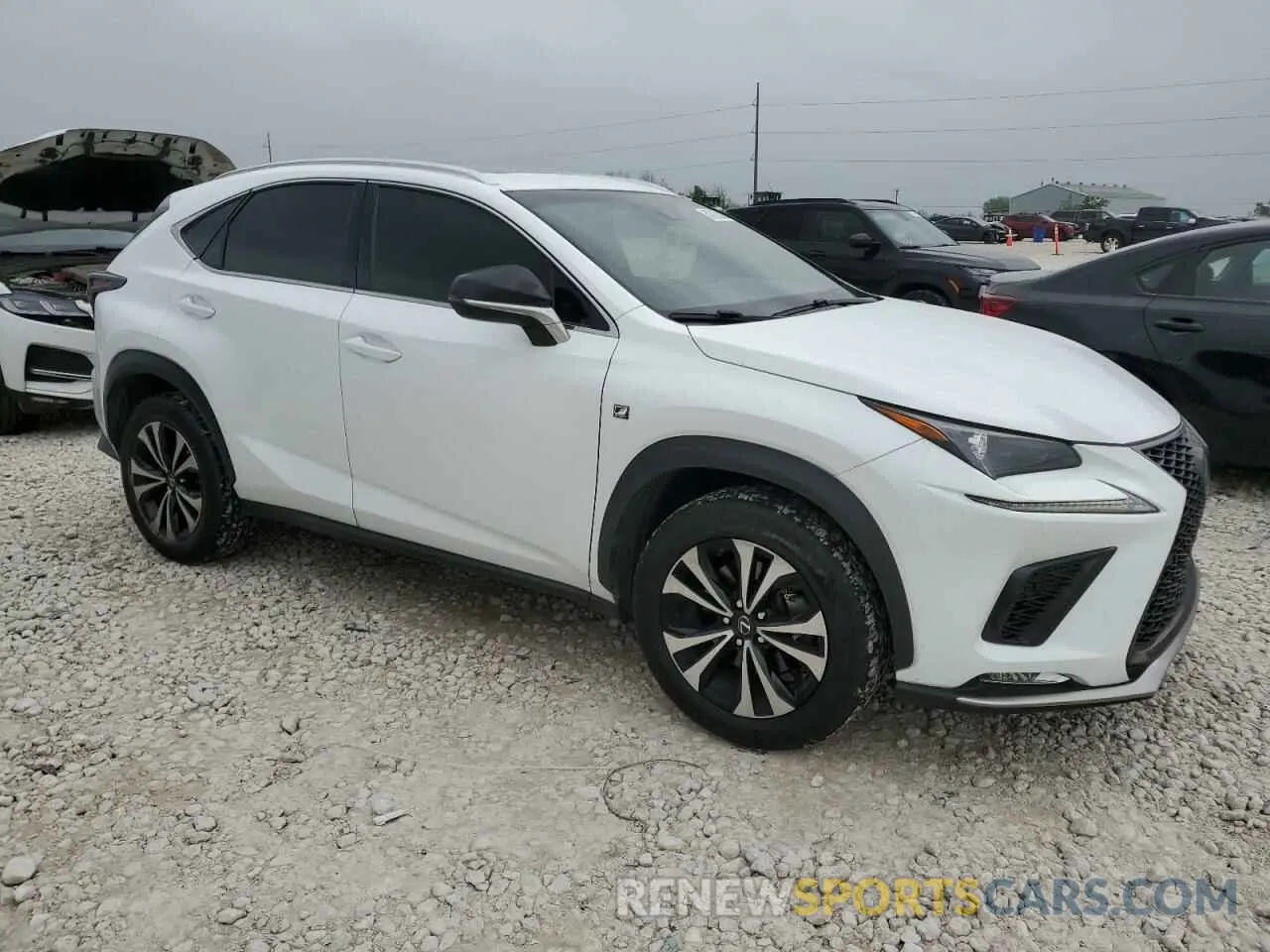 4 fotografías del automóvil dañado JTJBARBZ4K2186166 LEXUS NX 2019