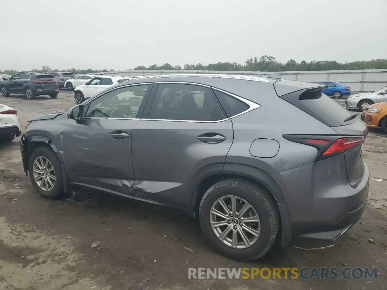 2 fotografías del automóvil dañado JTJBARBZ4K2190038 LEXUS NX 2019