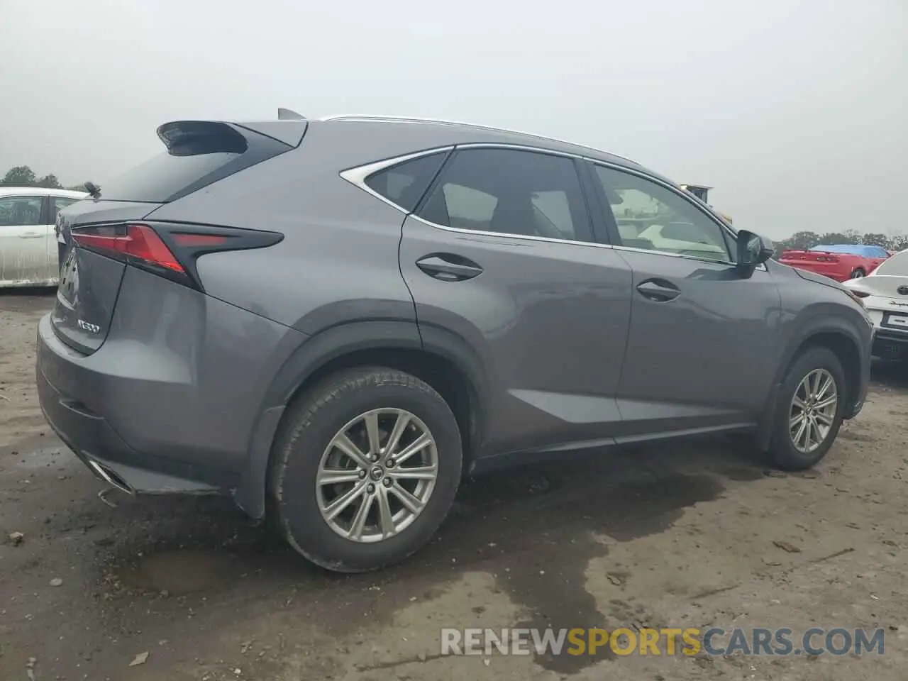 3 fotografías del automóvil dañado JTJBARBZ4K2190038 LEXUS NX 2019