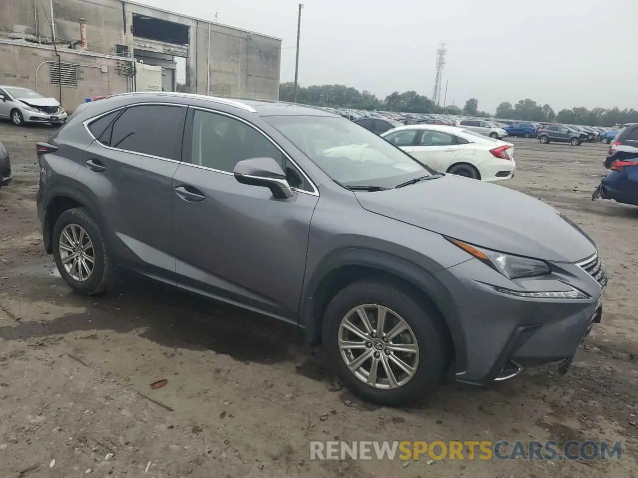 4 fotografías del automóvil dañado JTJBARBZ4K2190038 LEXUS NX 2019