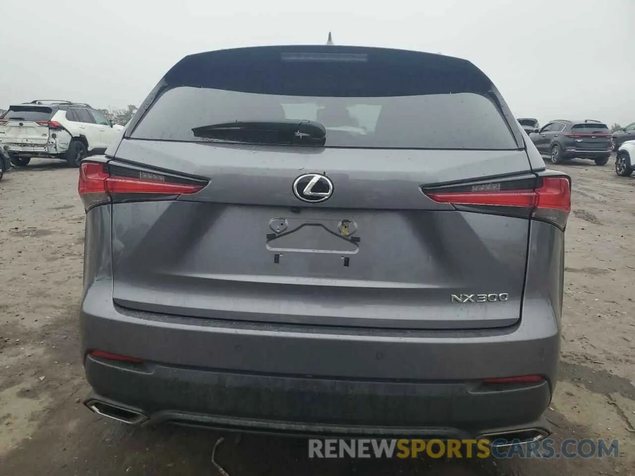 6 fotografías del automóvil dañado JTJBARBZ4K2190038 LEXUS NX 2019