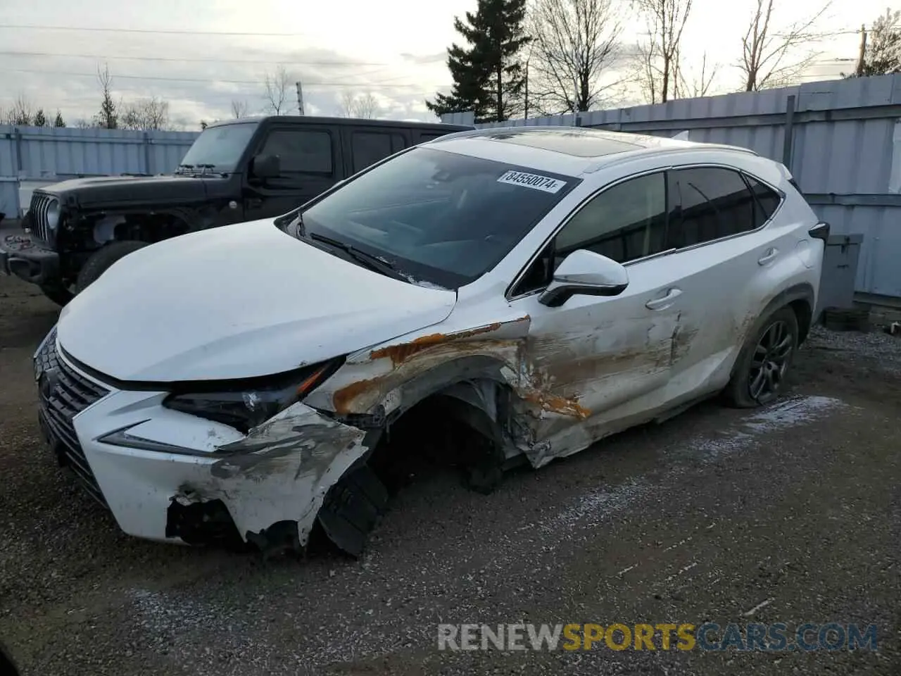 1 fotografías del automóvil dañado JTJBARBZ5K2207204 LEXUS NX 2019