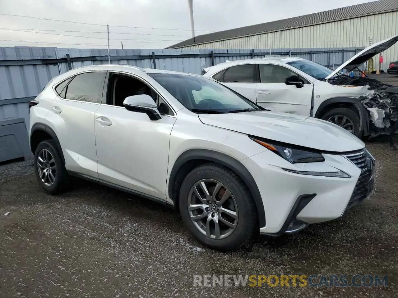 4 fotografías del automóvil dañado JTJBARBZ5K2207204 LEXUS NX 2019