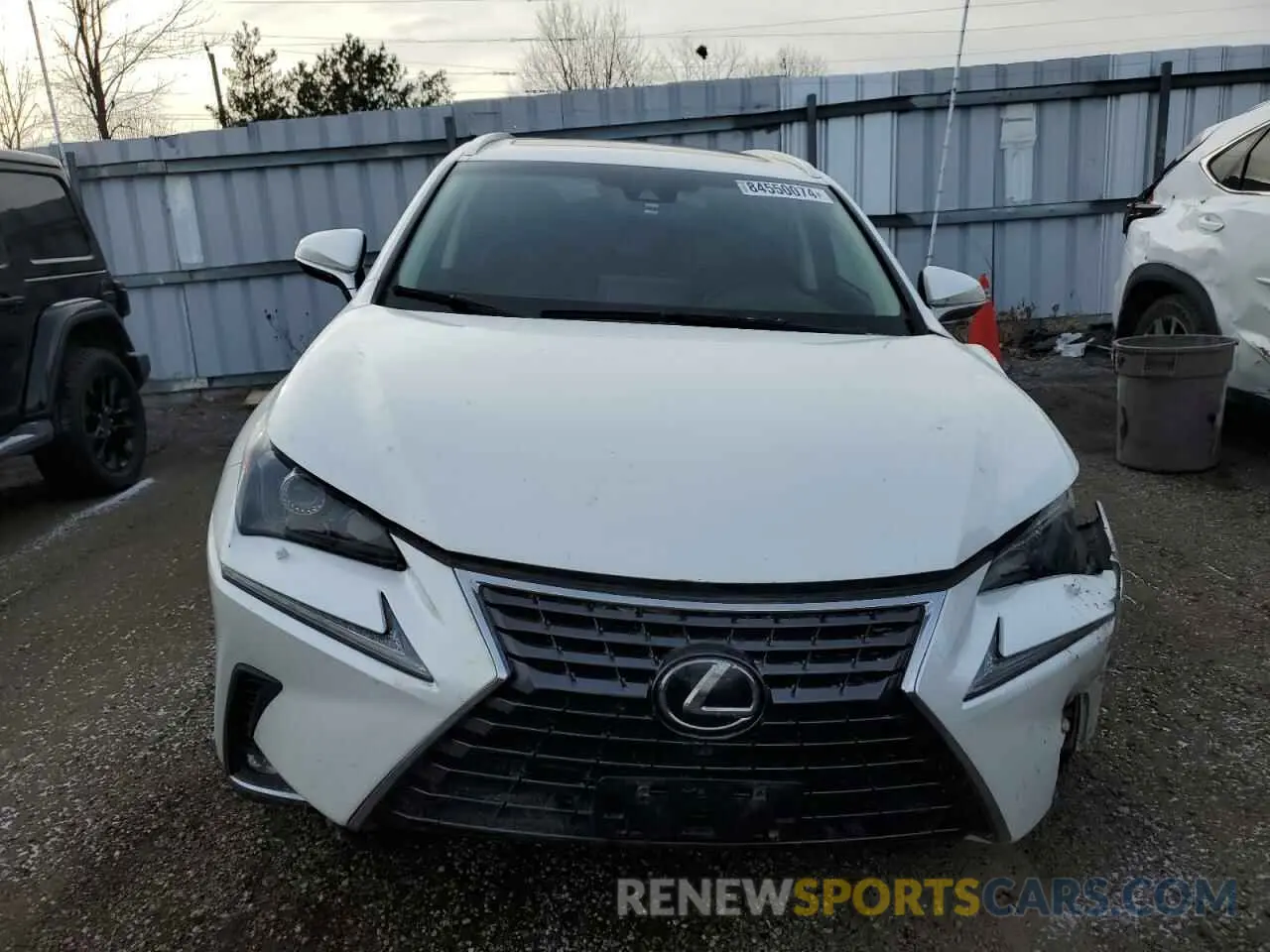 5 fotografías del automóvil dañado JTJBARBZ5K2207204 LEXUS NX 2019