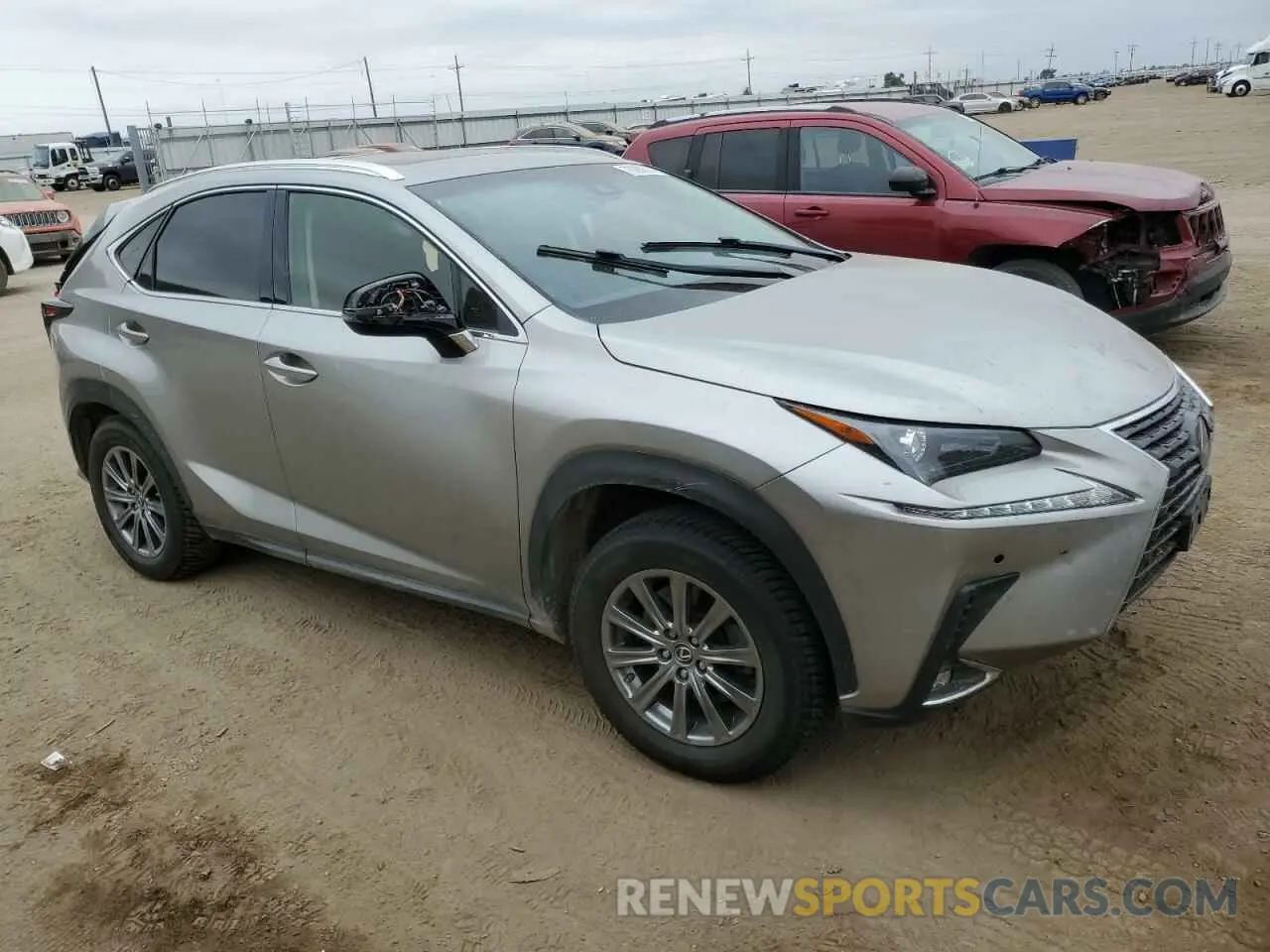 4 fotografías del automóvil dañado JTJBARBZ5K2212984 LEXUS NX 2019