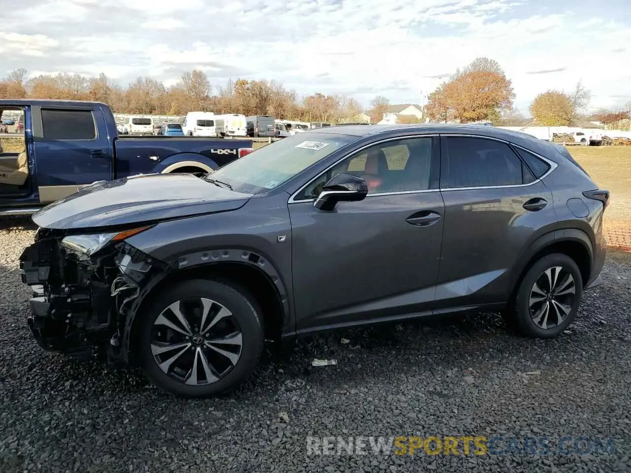 1 fotografías del automóvil dañado JTJBARBZ5K2214265 LEXUS NX 2019