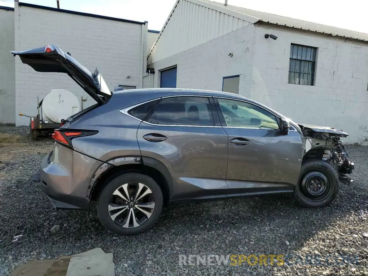 3 fotografías del automóvil dañado JTJBARBZ5K2214265 LEXUS NX 2019