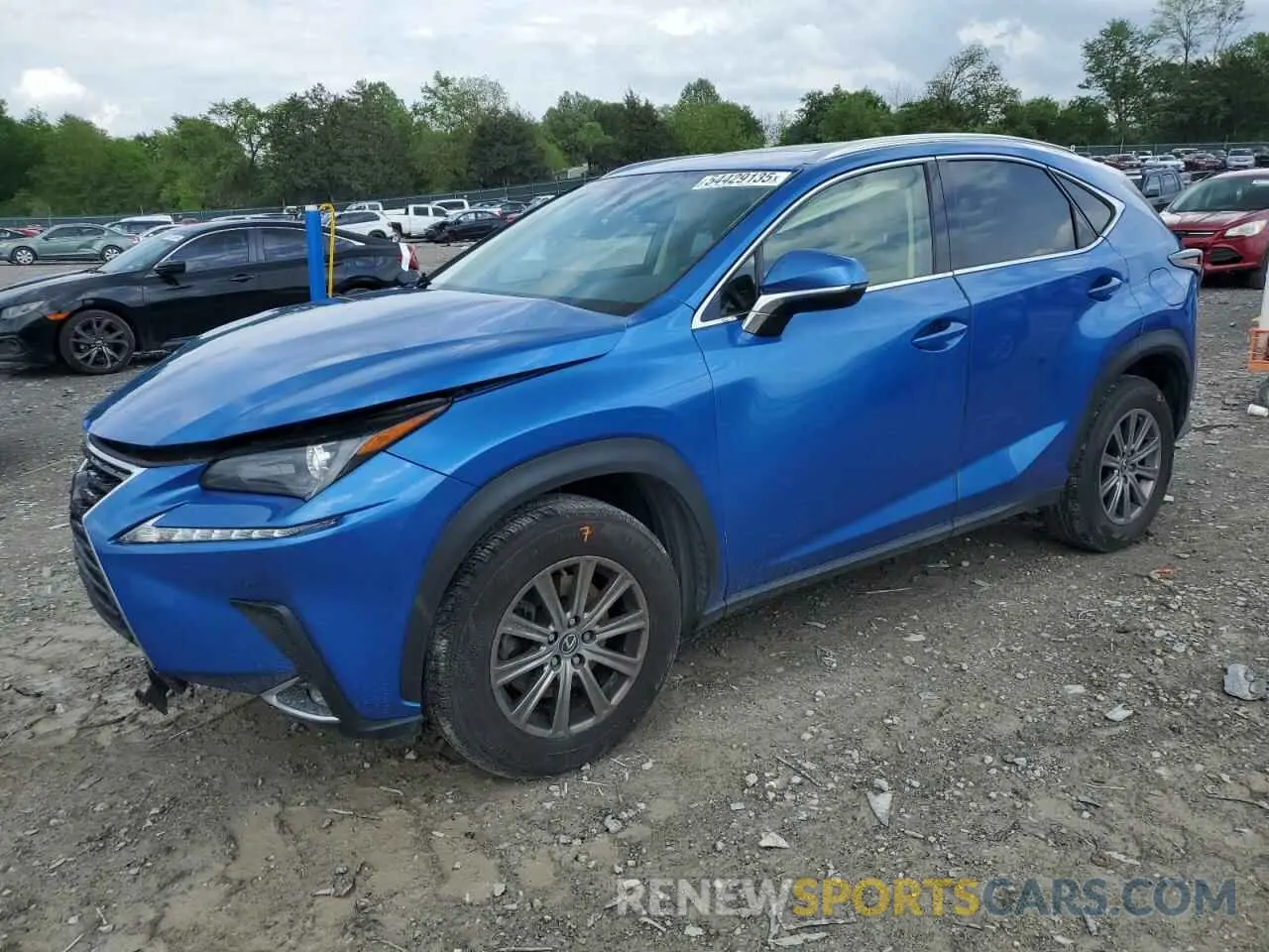 1 fotografías del automóvil dañado JTJBARBZ6K2189473 LEXUS NX 2019