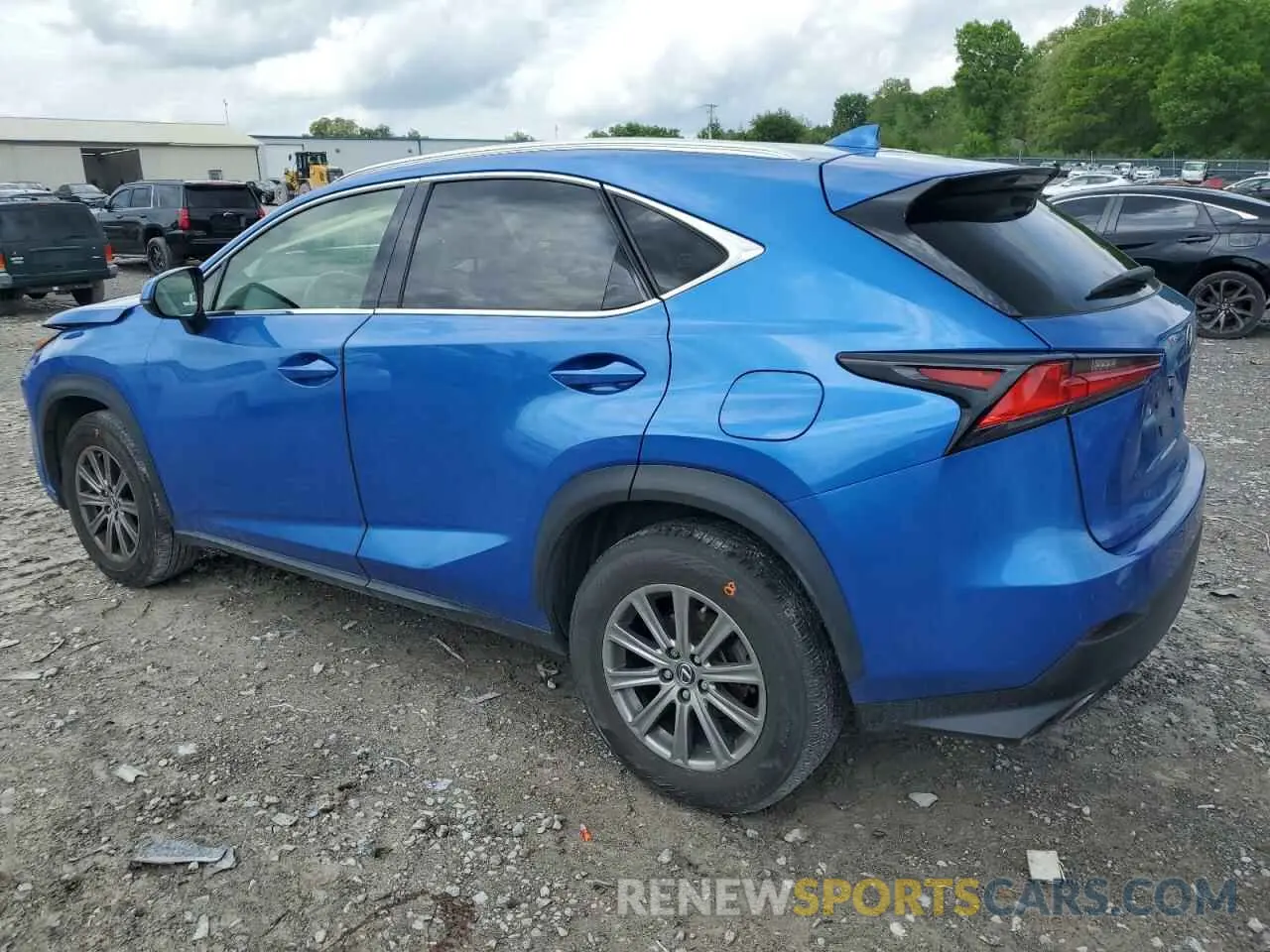 2 fotografías del automóvil dañado JTJBARBZ6K2189473 LEXUS NX 2019