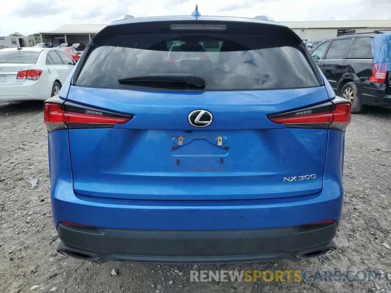 6 fotografías del automóvil dañado JTJBARBZ6K2189473 LEXUS NX 2019