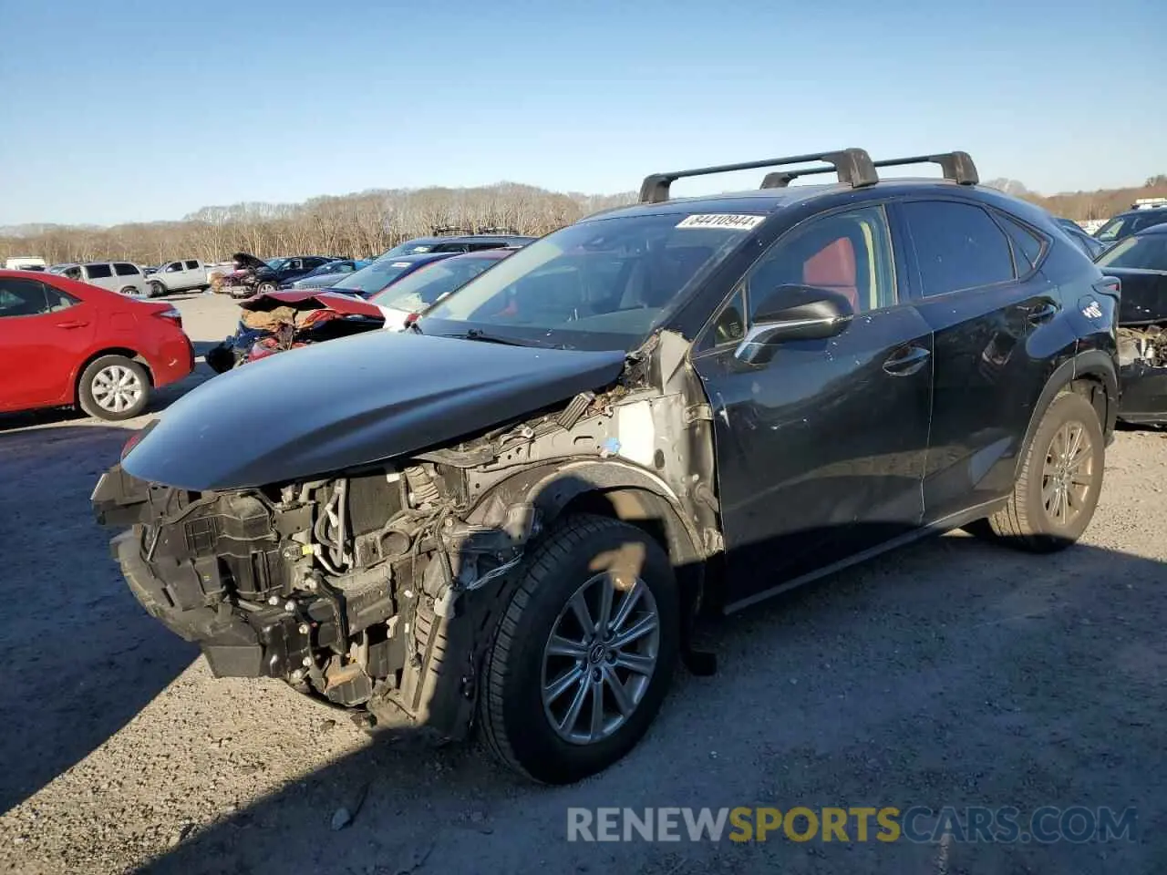 1 fotografías del automóvil dañado JTJBARBZ6K2197475 LEXUS NX 2019