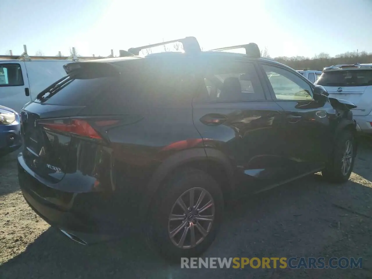 3 fotografías del automóvil dañado JTJBARBZ6K2197475 LEXUS NX 2019