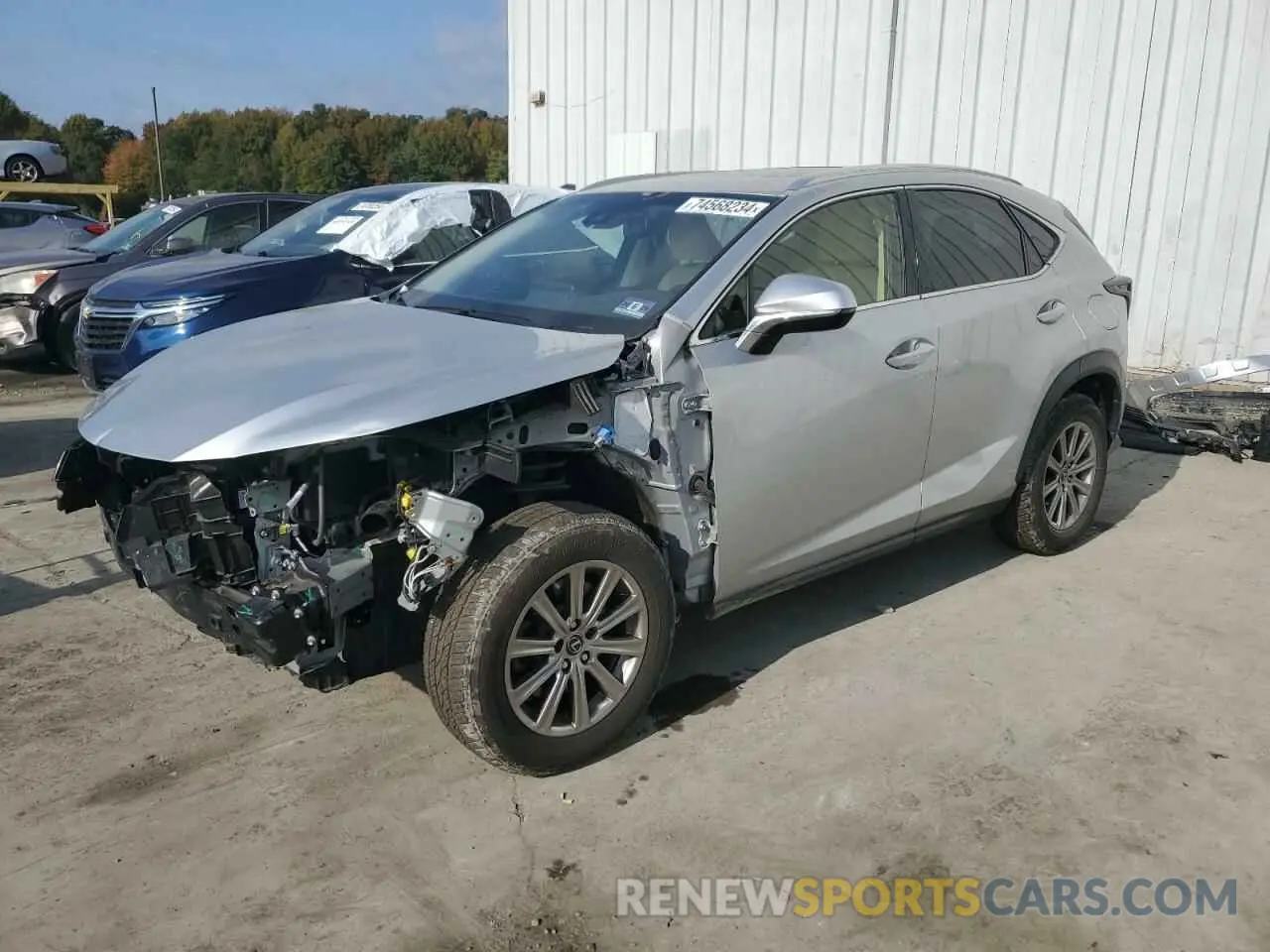 1 fotografías del automóvil dañado JTJBARBZ6K2214520 LEXUS NX 2019