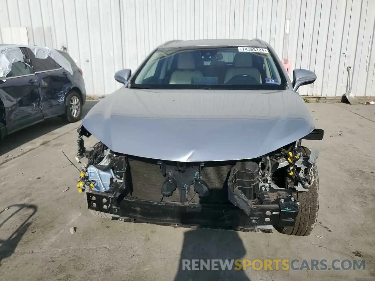 5 fotografías del automóvil dañado JTJBARBZ6K2214520 LEXUS NX 2019