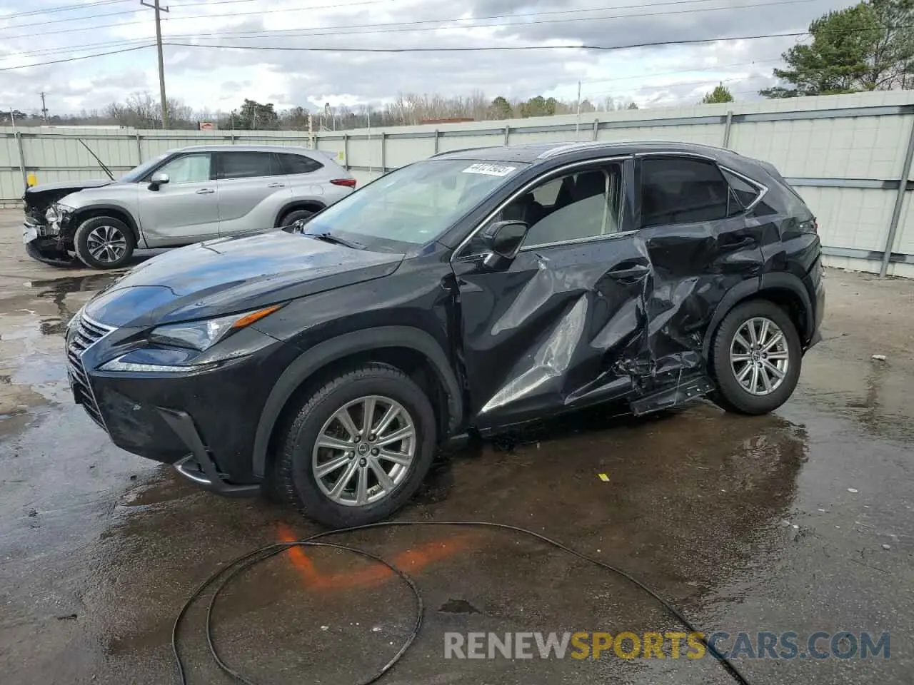 1 fotografías del automóvil dañado JTJBARBZ7K2188168 LEXUS NX 2019