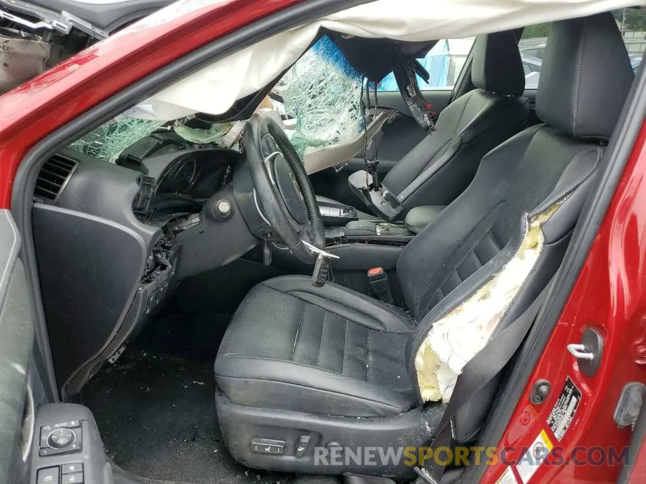 14 fotografías del automóvil dañado JTJBARBZ7K2194925 LEXUS NX 2019