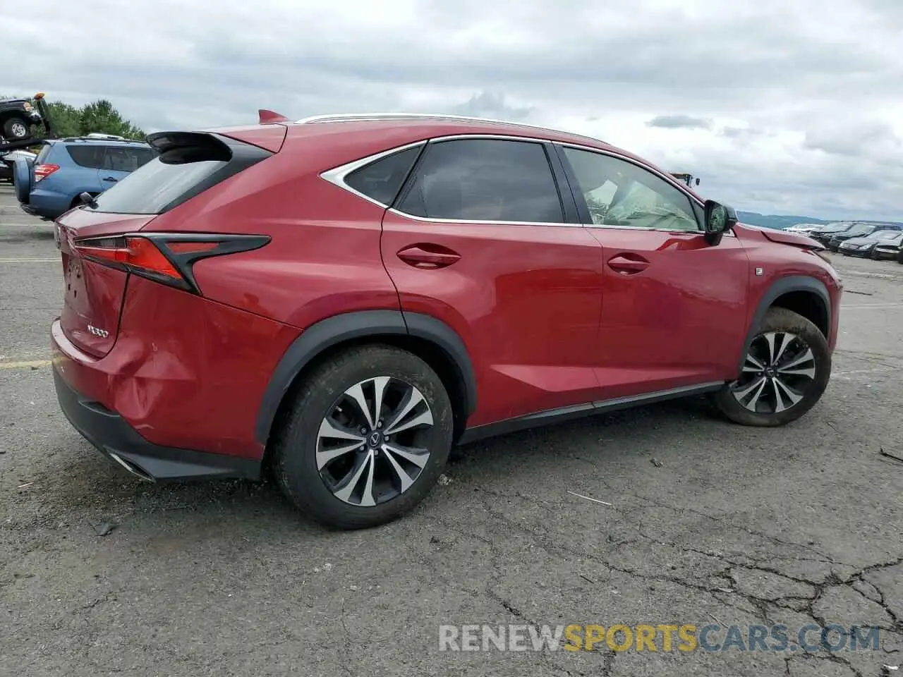 6 fotografías del automóvil dañado JTJBARBZ7K2194925 LEXUS NX 2019