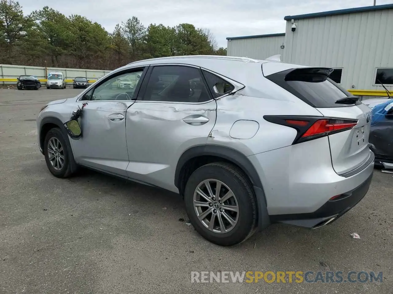 2 fotografías del automóvil dañado JTJBARBZ7K2198523 LEXUS NX 2019