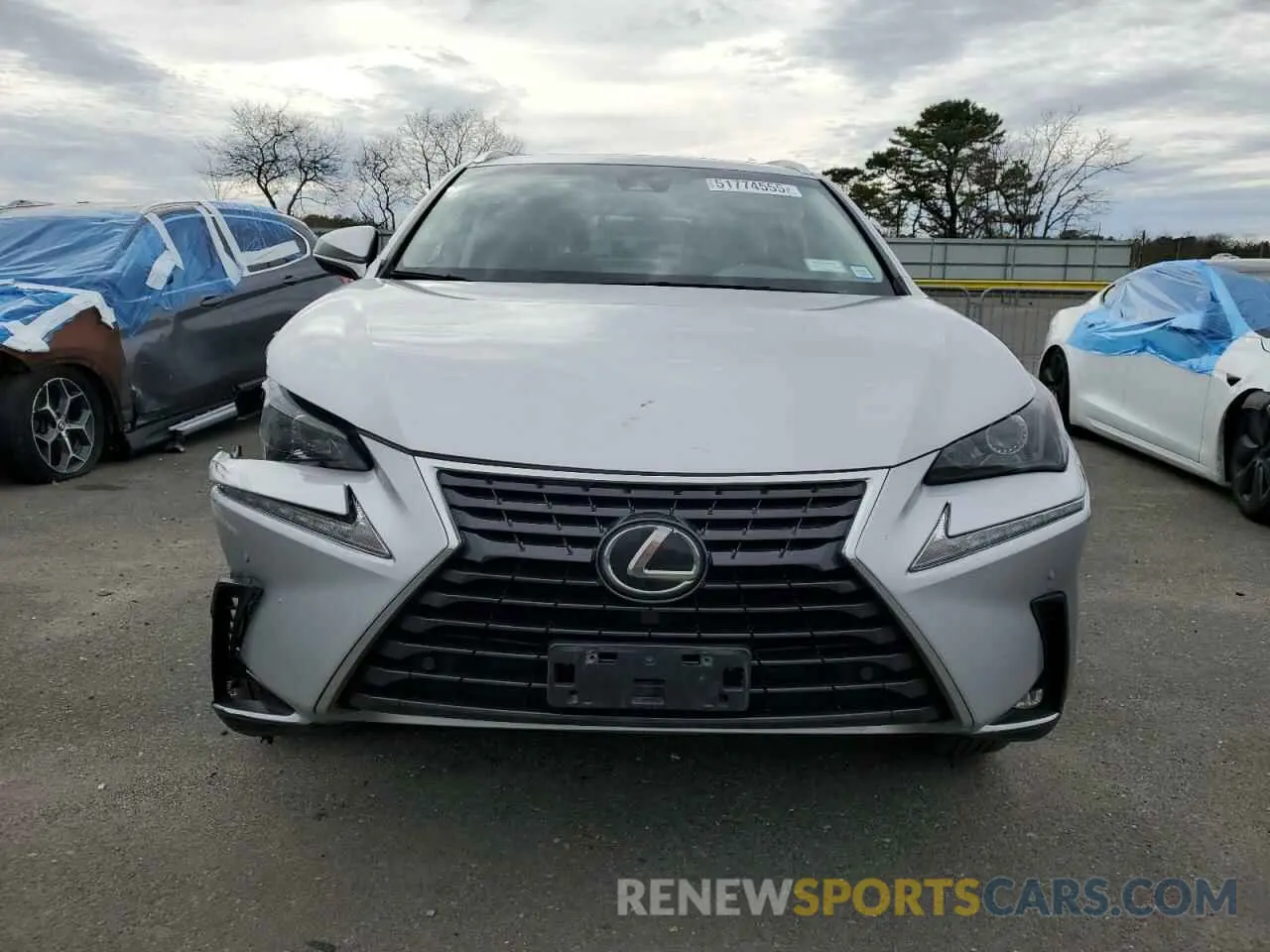 5 fotografías del automóvil dañado JTJBARBZ7K2198523 LEXUS NX 2019