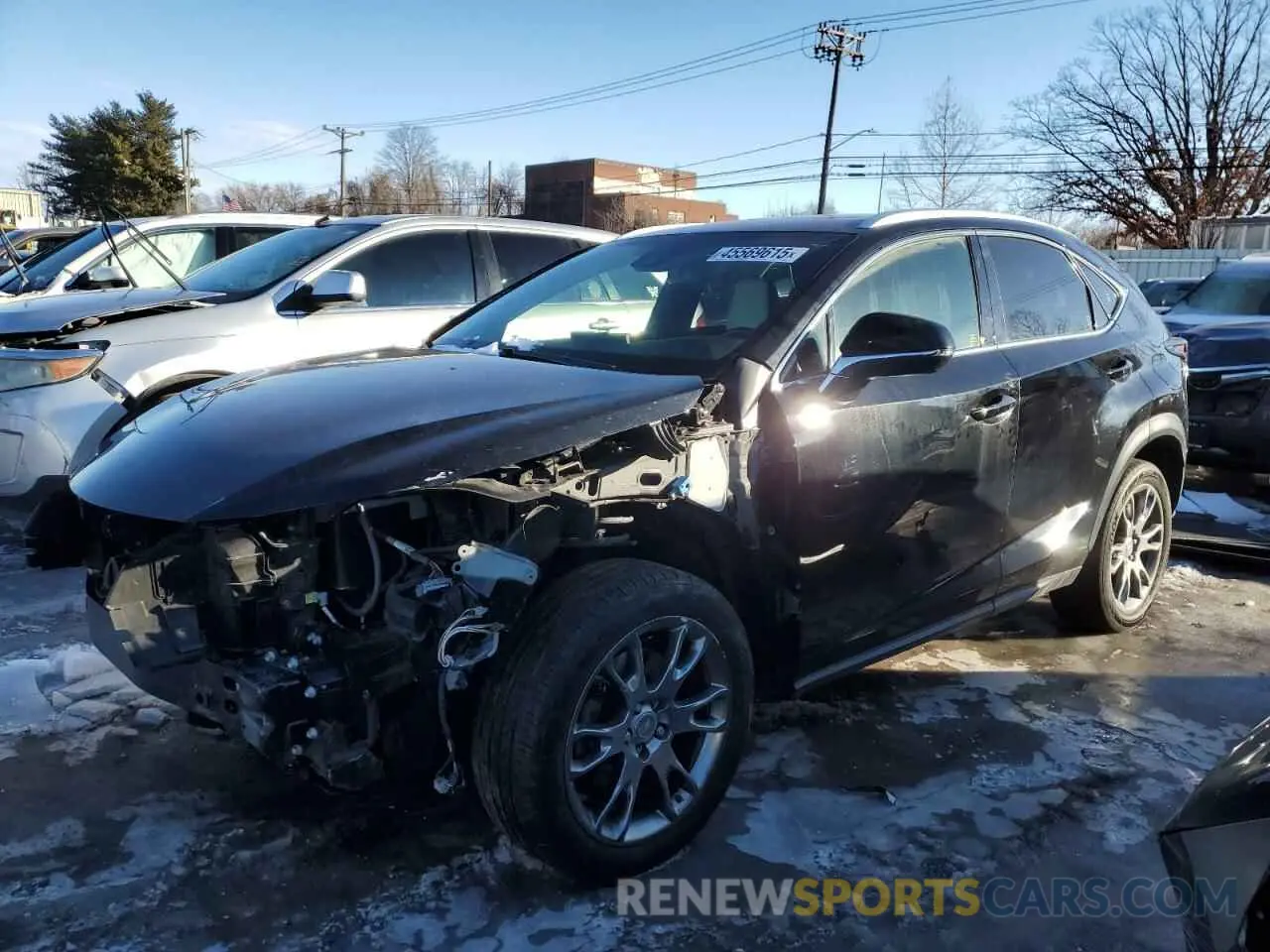 1 fotografías del automóvil dañado JTJBARBZ7K2210069 LEXUS NX 2019