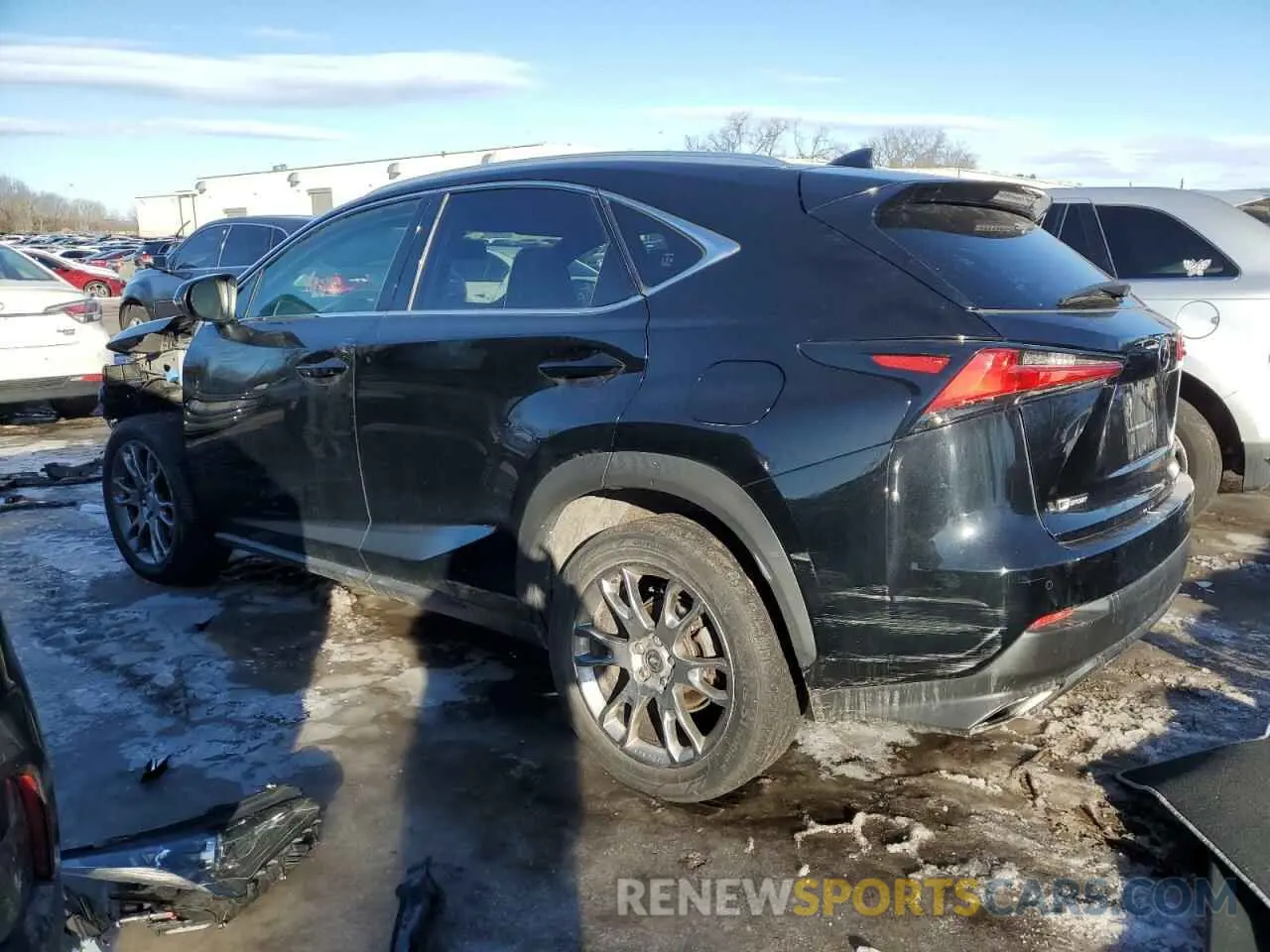 2 fotografías del automóvil dañado JTJBARBZ7K2210069 LEXUS NX 2019