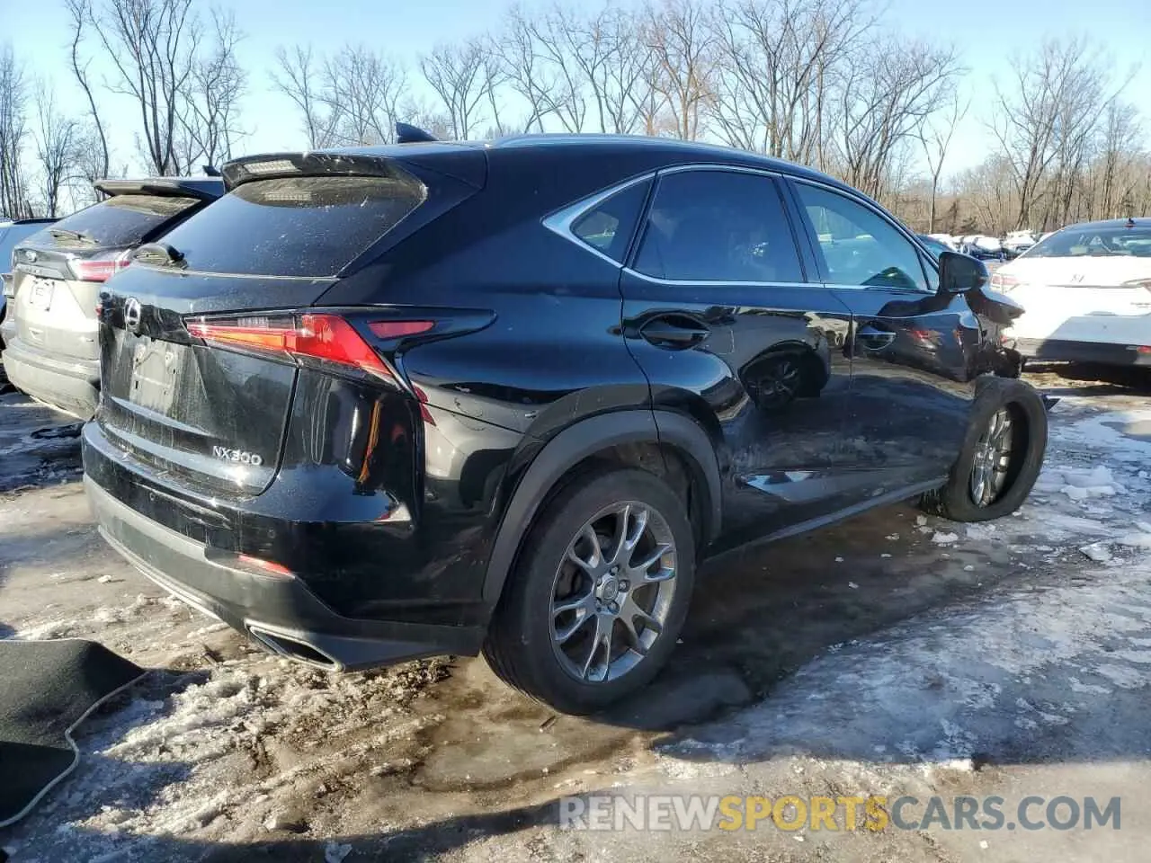 3 fotografías del automóvil dañado JTJBARBZ7K2210069 LEXUS NX 2019