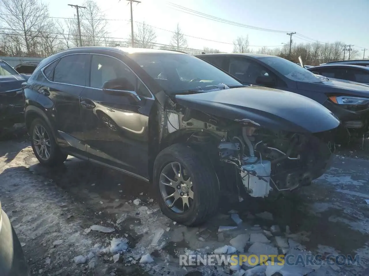 4 fotografías del automóvil dañado JTJBARBZ7K2210069 LEXUS NX 2019
