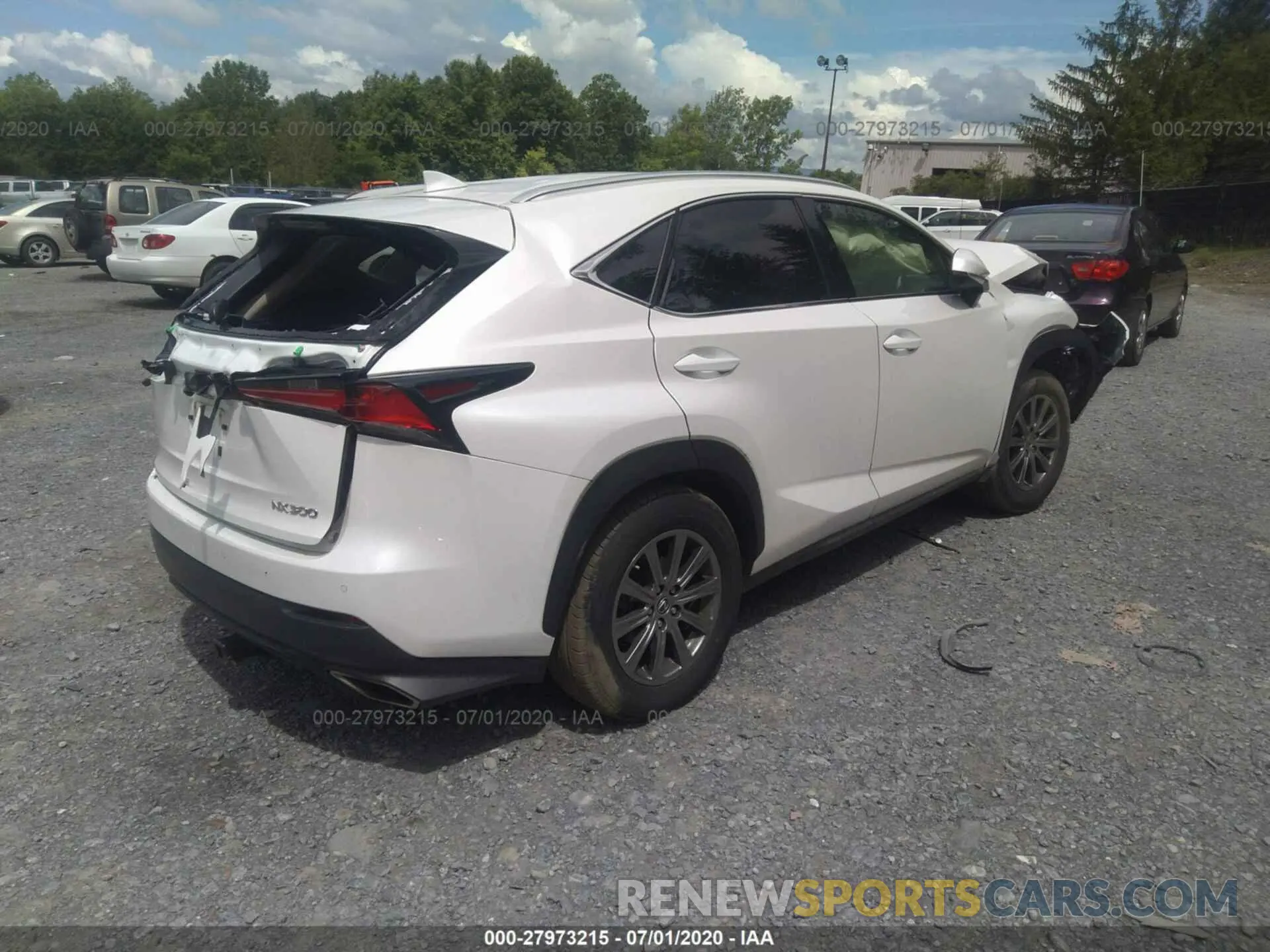4 fotografías del automóvil dañado JTJBARBZ7K2212260 LEXUS NX 2019