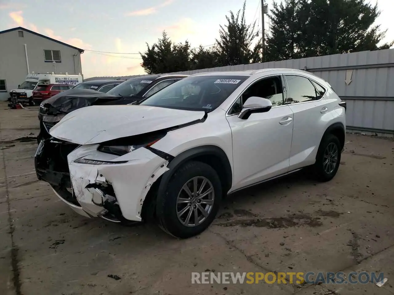 1 fotografías del automóvil dañado JTJBARBZ8K2185179 LEXUS NX 2019
