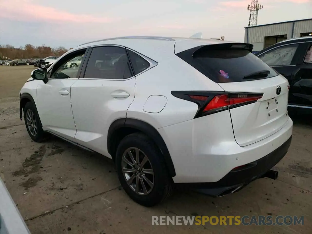 2 fotografías del automóvil dañado JTJBARBZ8K2185179 LEXUS NX 2019