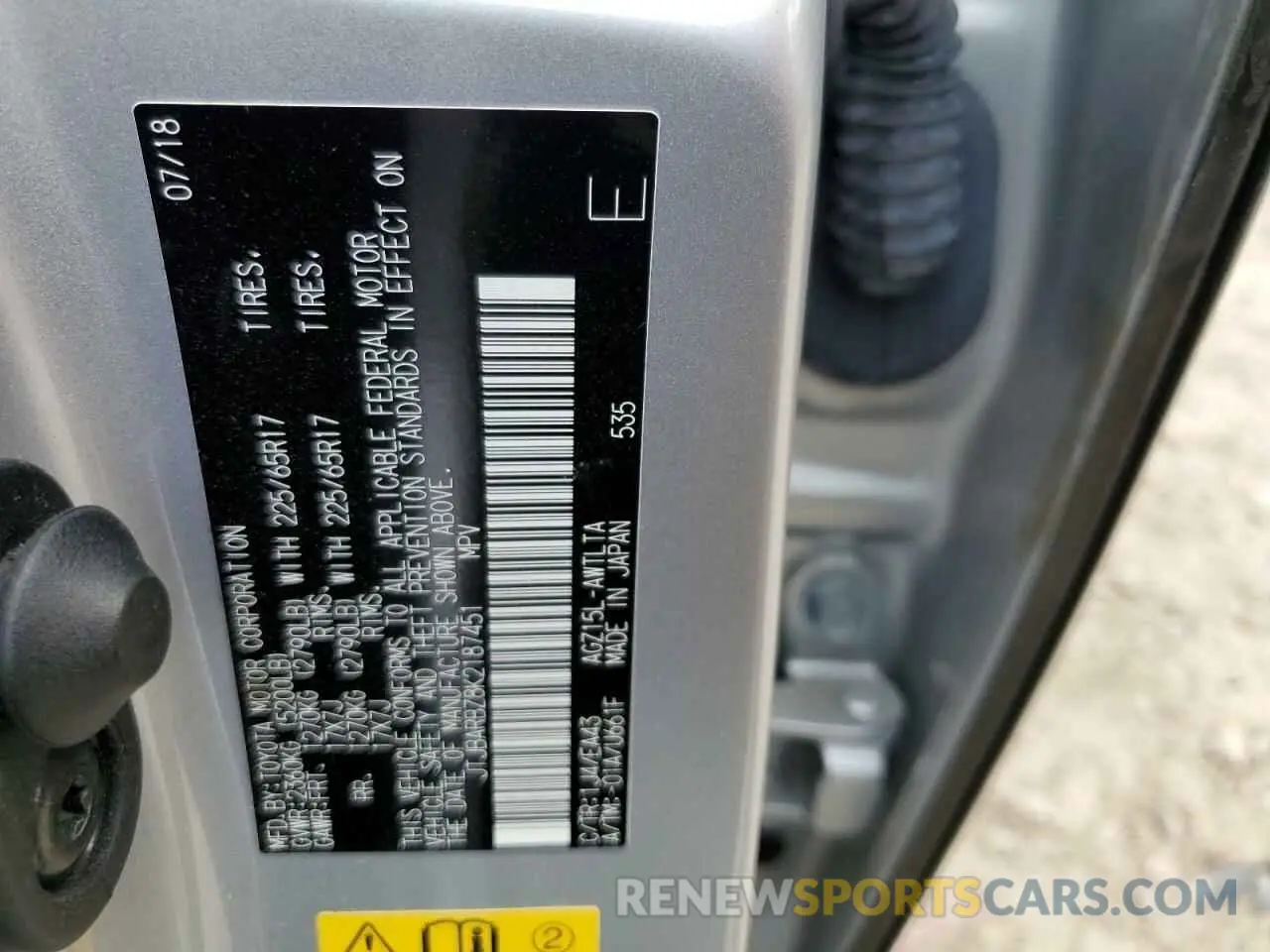 13 fotografías del automóvil dañado JTJBARBZ8K2187451 LEXUS NX 2019