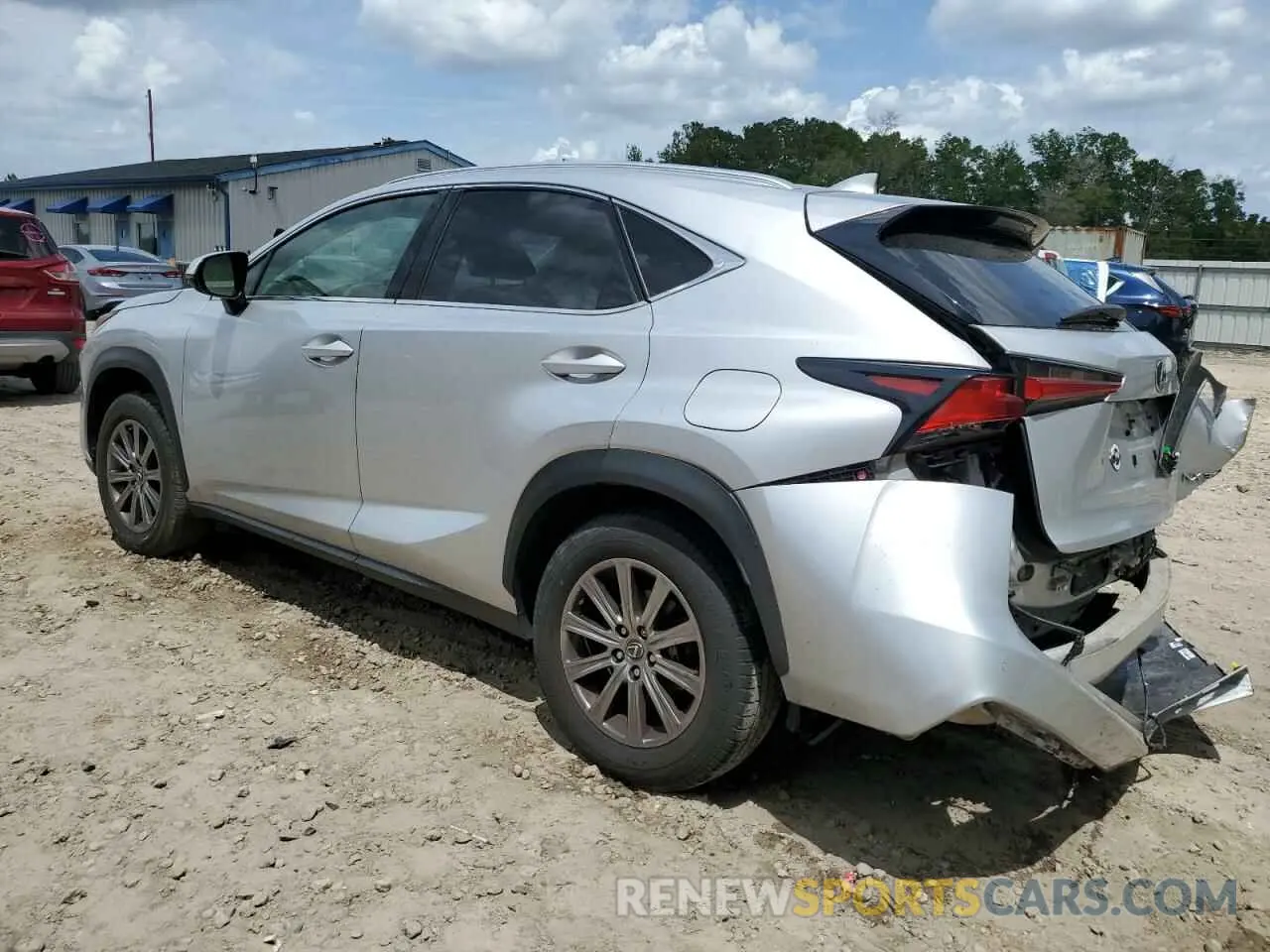 2 fotografías del automóvil dañado JTJBARBZ8K2187451 LEXUS NX 2019