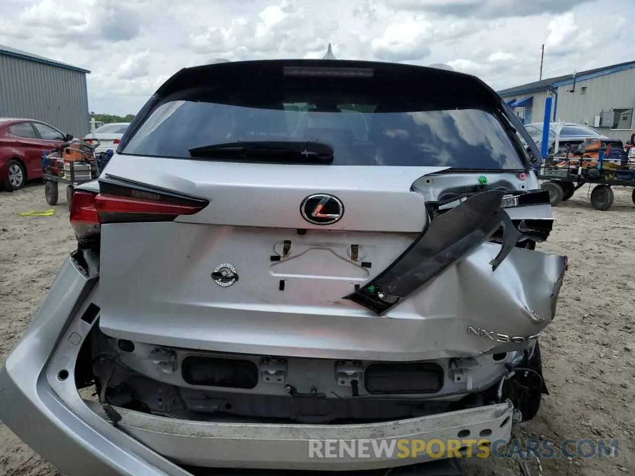 6 fotografías del automóvil dañado JTJBARBZ8K2187451 LEXUS NX 2019