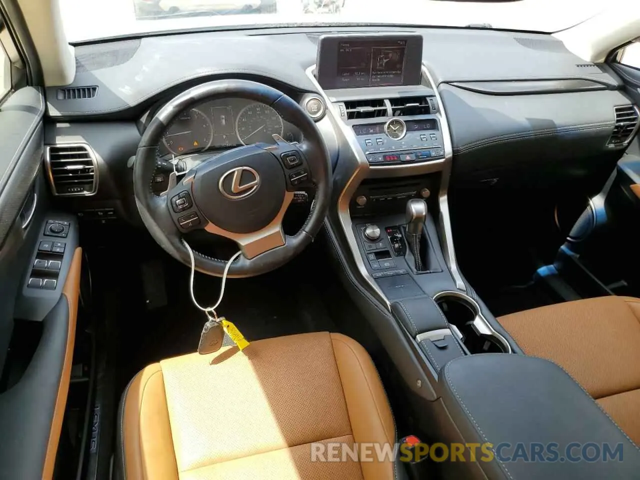 8 fotografías del automóvil dañado JTJBARBZ8K2187451 LEXUS NX 2019