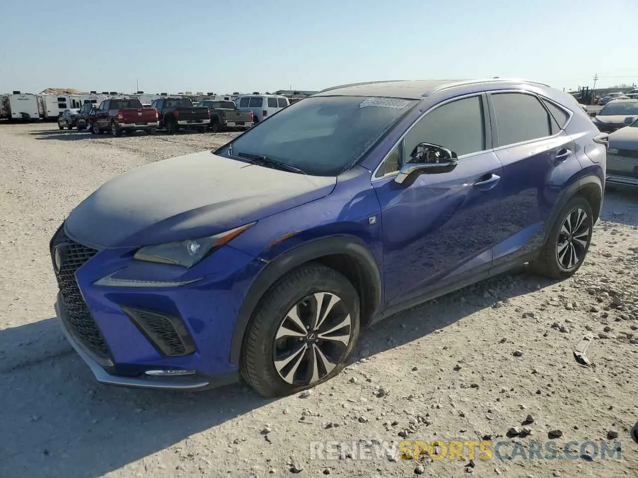 1 fotografías del automóvil dañado JTJBARBZ8K2217015 LEXUS NX 2019