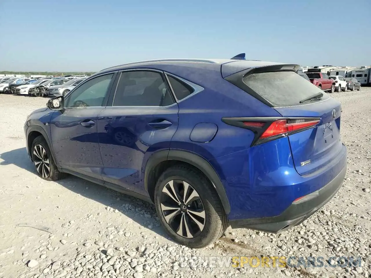 2 fotografías del automóvil dañado JTJBARBZ8K2217015 LEXUS NX 2019