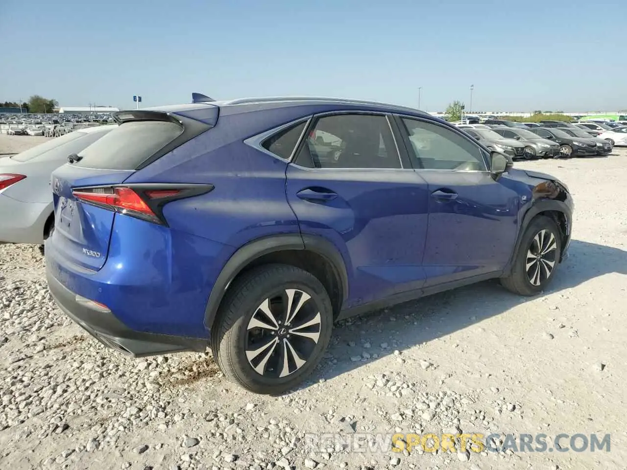 3 fotografías del automóvil dañado JTJBARBZ8K2217015 LEXUS NX 2019