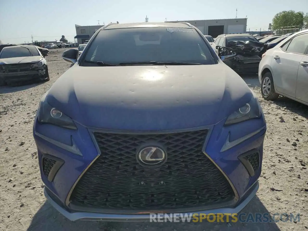 5 fotografías del automóvil dañado JTJBARBZ8K2217015 LEXUS NX 2019