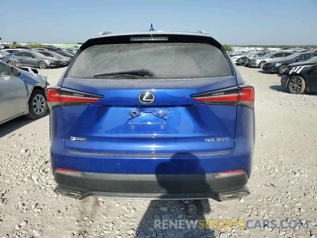 6 fotografías del automóvil dañado JTJBARBZ8K2217015 LEXUS NX 2019