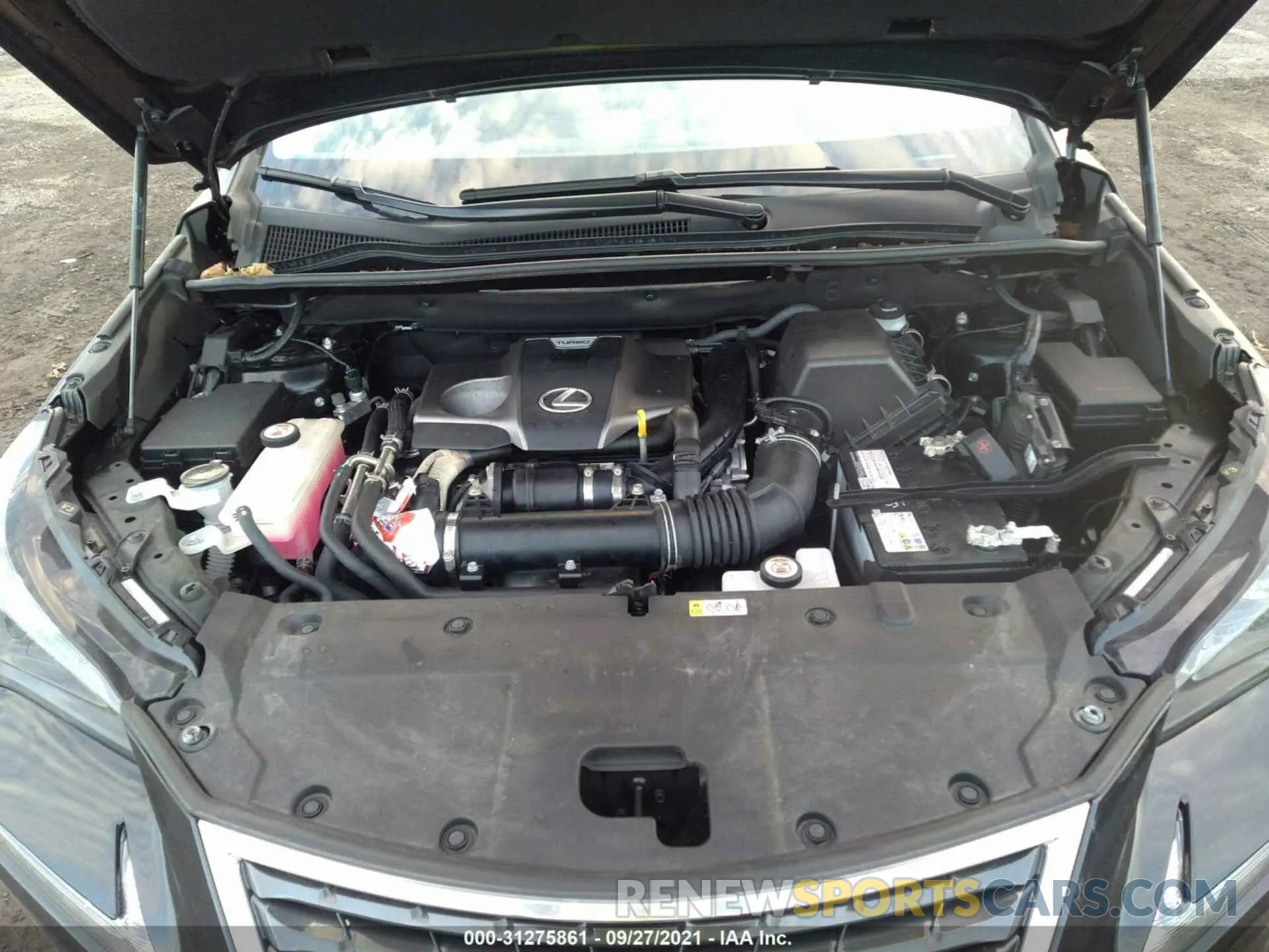 10 fotografías del automóvil dañado JTJBARBZ8K2217161 LEXUS NX 2019