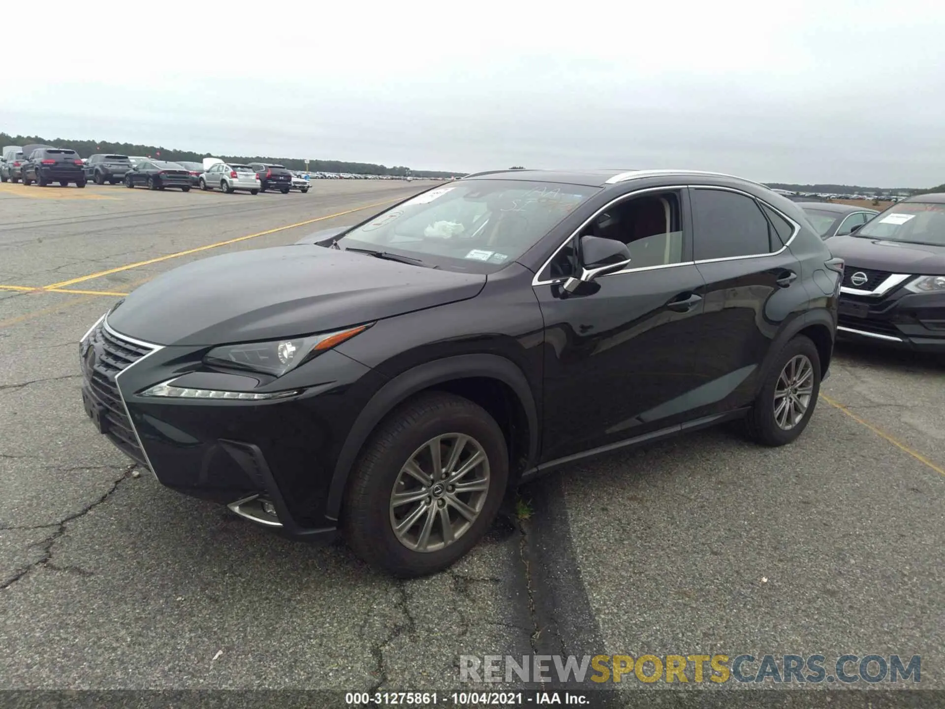 2 fotografías del automóvil dañado JTJBARBZ8K2217161 LEXUS NX 2019