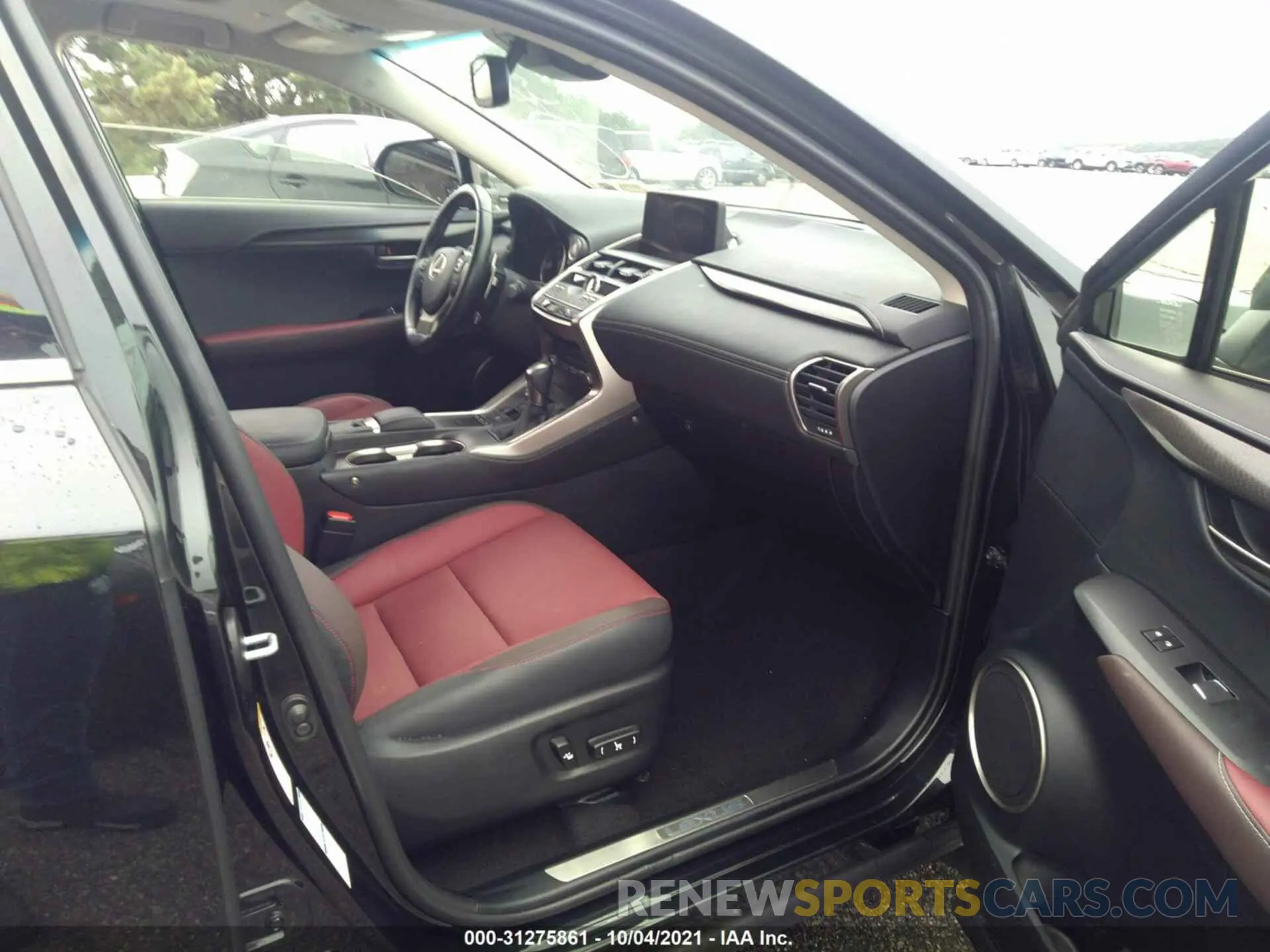 5 fotografías del automóvil dañado JTJBARBZ8K2217161 LEXUS NX 2019