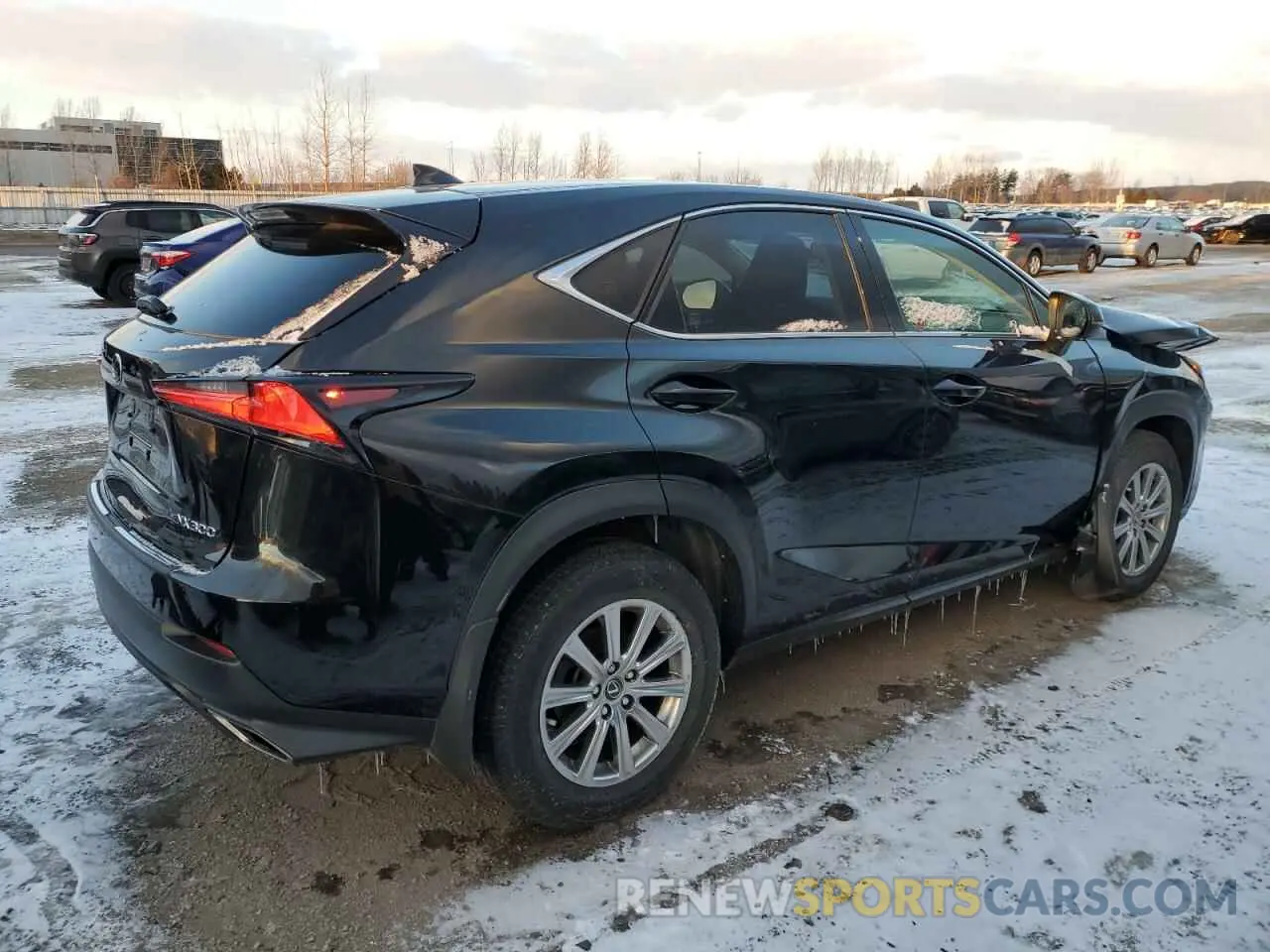 3 fotografías del automóvil dañado JTJBARBZ8K2217595 LEXUS NX 2019