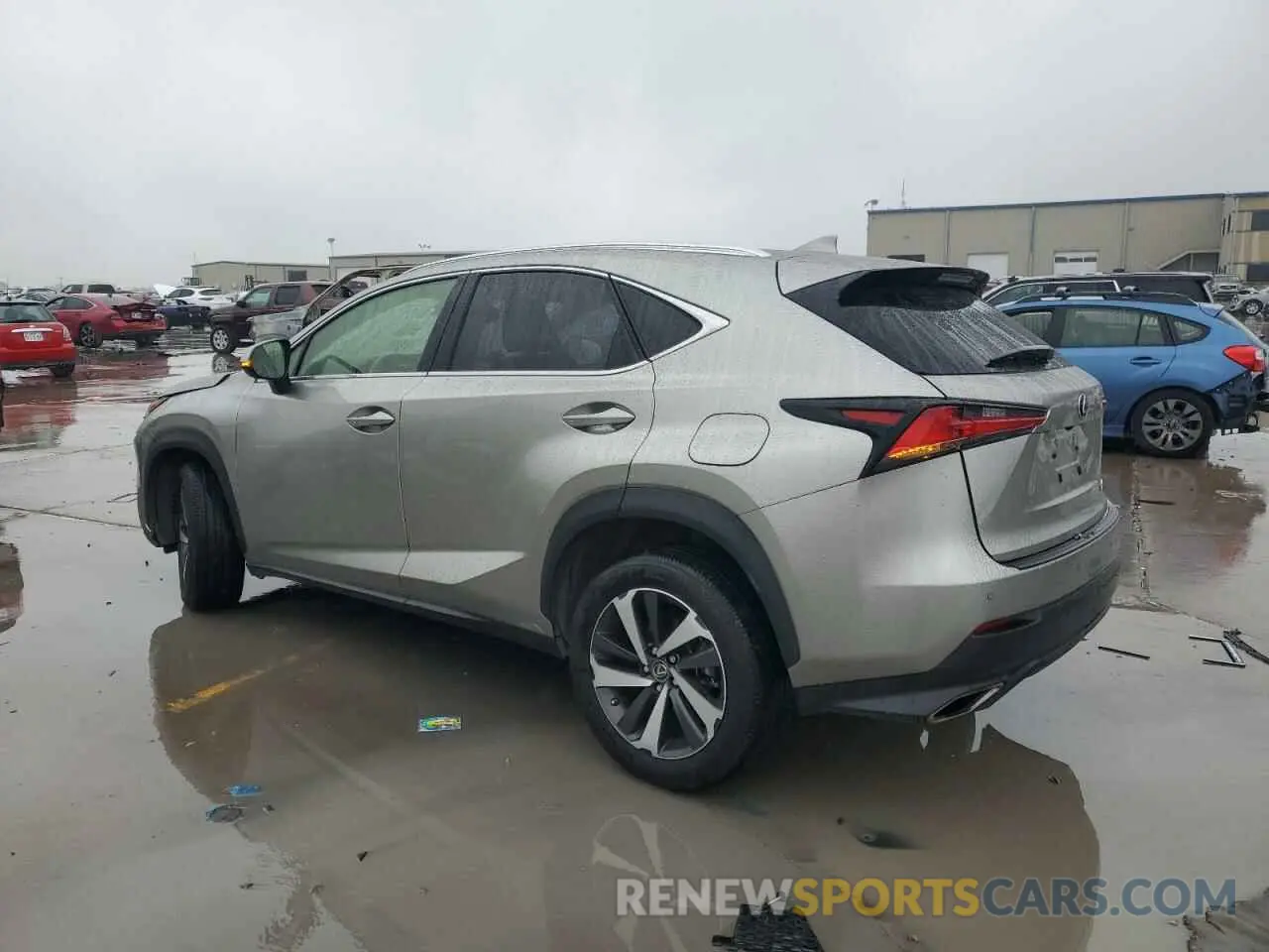 2 fotografías del automóvil dañado JTJBARBZ9K2183781 LEXUS NX 2019